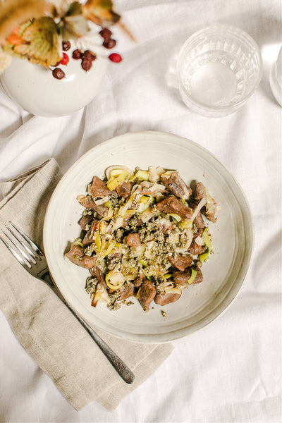 Gnocchi di zucca e grano saraceno